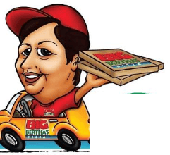 Big Bertha's Pizza logo